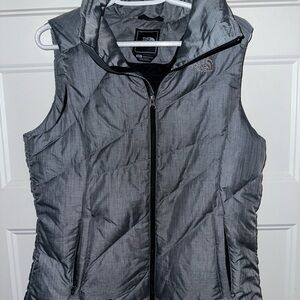 The North Face Women's Gray Puffer Vest
